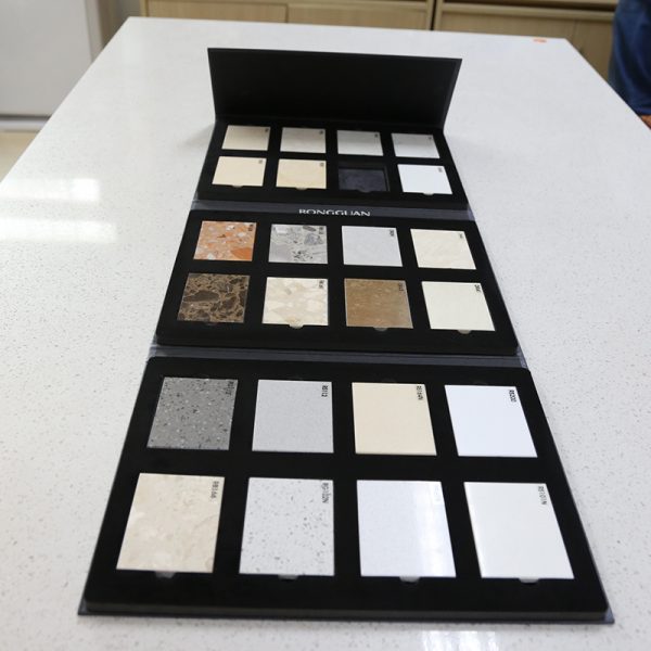 eramic stone tile sample display book quartz sample box sdr-20-1