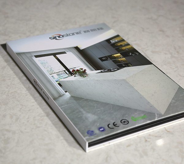 quartz marble sample display book sdr-5-1