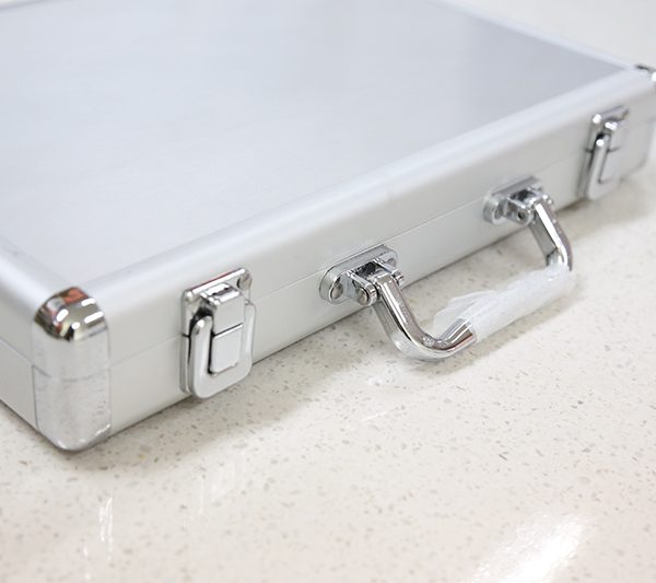 quartz marble tile sample display suitcase stone display box sdr-25-2