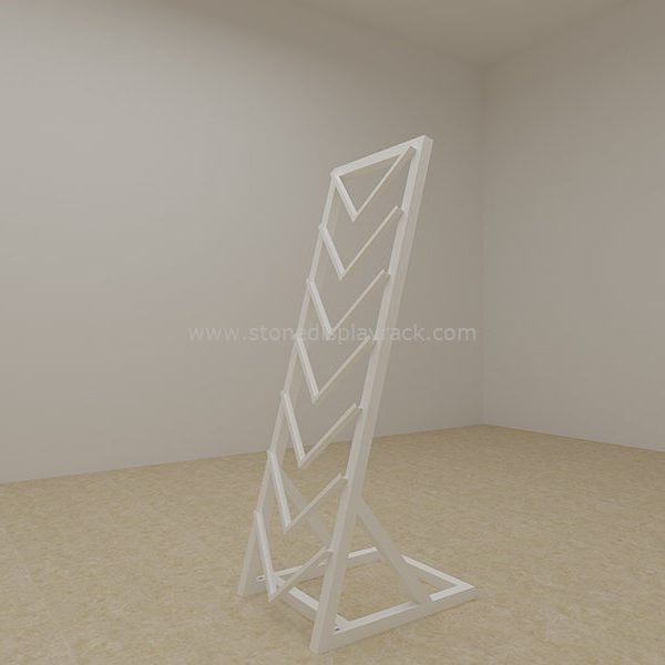 quartz stone waterfull sample display stand marble tower sdr-50-2
