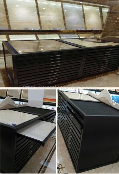 Flooring Tile Display Stand Drawer Display Rack For Ceramic SDR-69 6