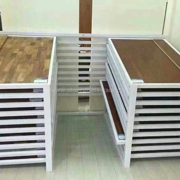 Marble Drawer Sample Display Stand For Flooring Tile SDR-65-1