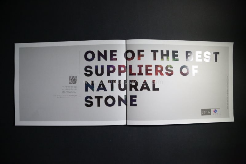 Stone Printing Design Custom Stone Brochure SDR-62 4