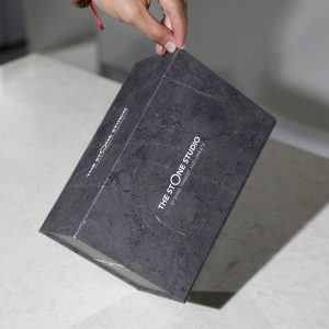 Quartz Marble Stone Tile Black Display Sample Box SDR-95-3